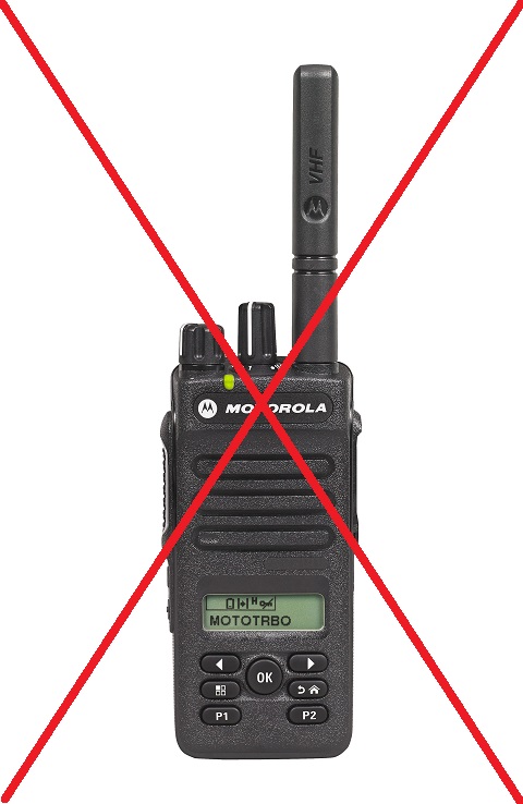 DP2600E, 403-527MHz, 4W, LKP PANR502F- No longer available from Motorola
