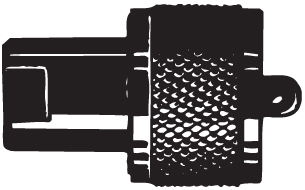 FME-Male-UHF-Male adapter black