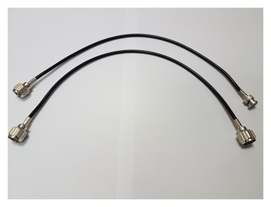 Antenna Cable kit for Repeaters with BNC and N-connector to Duplexer with N-connector, 50cm
