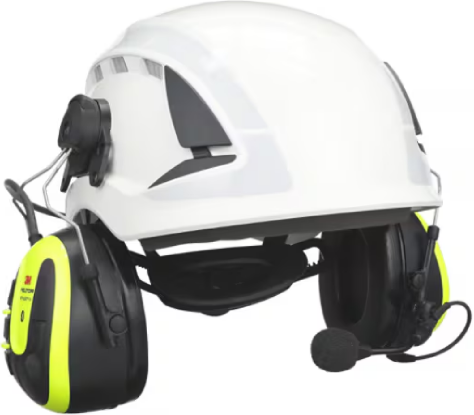 3M™ PELTOR™ WS™ ALERT™ X+, App, light yellow, headset, helmet mounted, Bluetooth, MRX21P3E3WS7