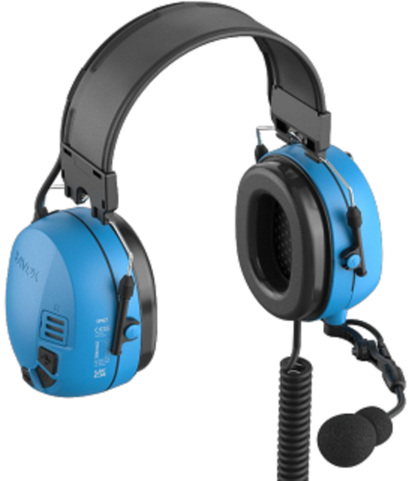 HS750Ex Ambient Sound Control Headband Headset with Nexus Jack, IP65, ATEX